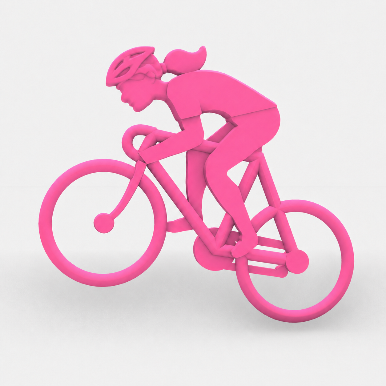 Cyclist Photo Frame