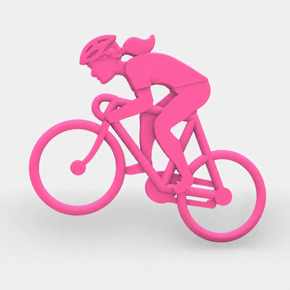 Cyclist Photo Frame