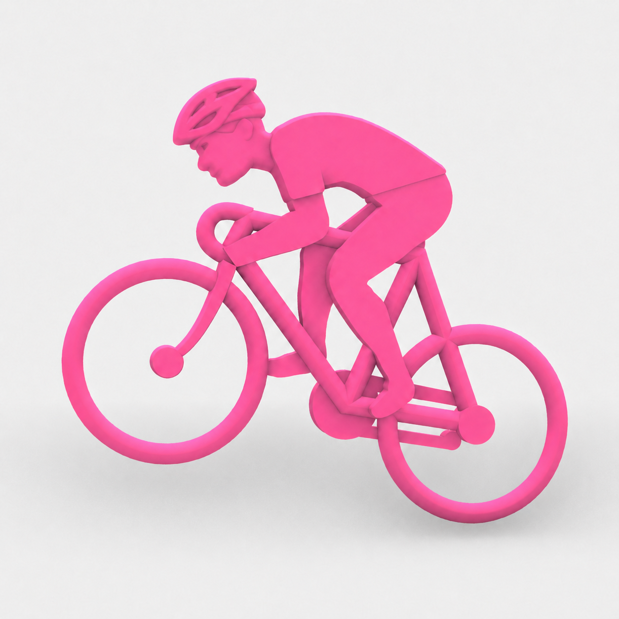 Cyclist Photo Frame